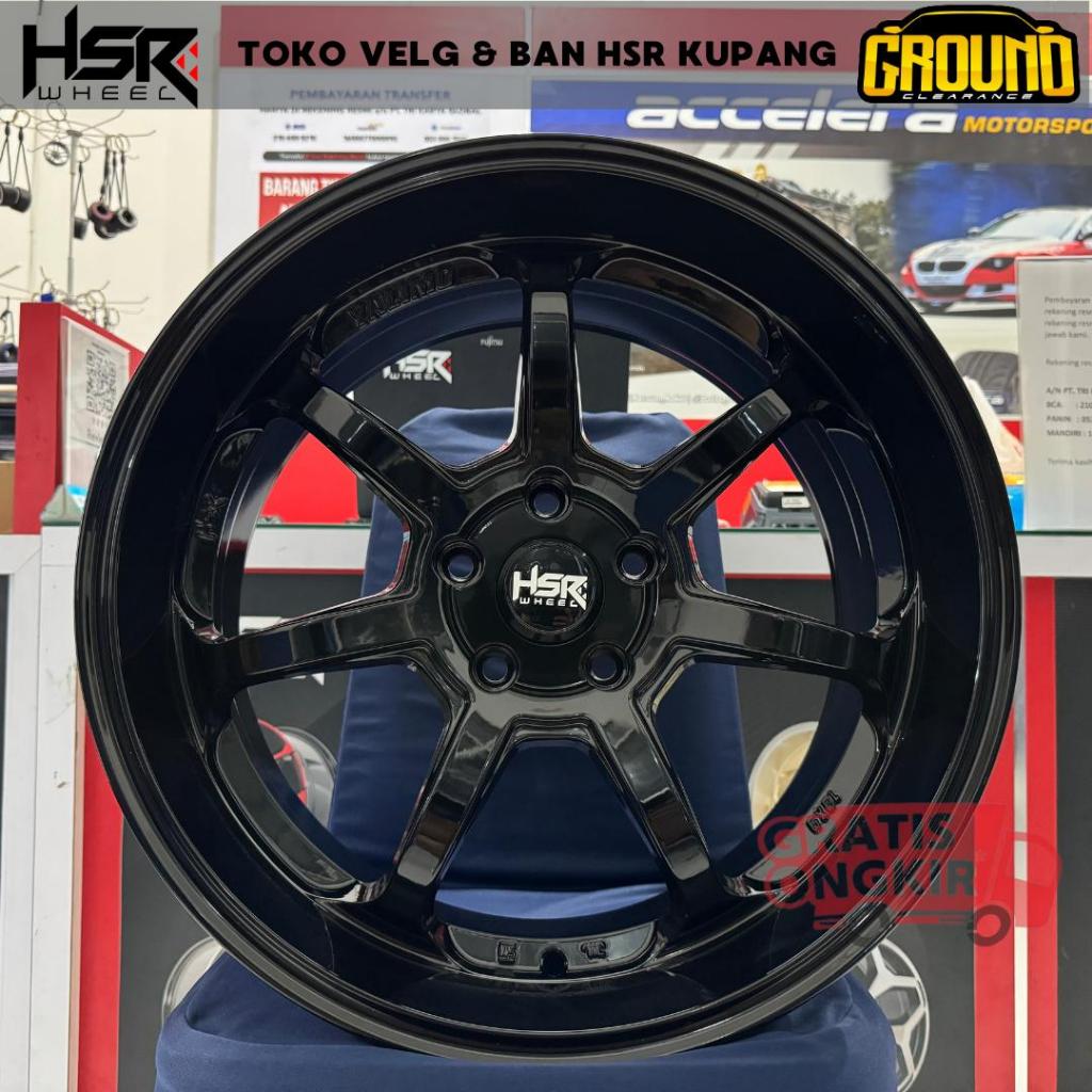 VELG MOBIL BARU R18 LEBAR 9 INCI ET22 HITAM - PELELK MOBIL INNOVA, RUSH, ZENIX, HRV, CRV R18 BARU