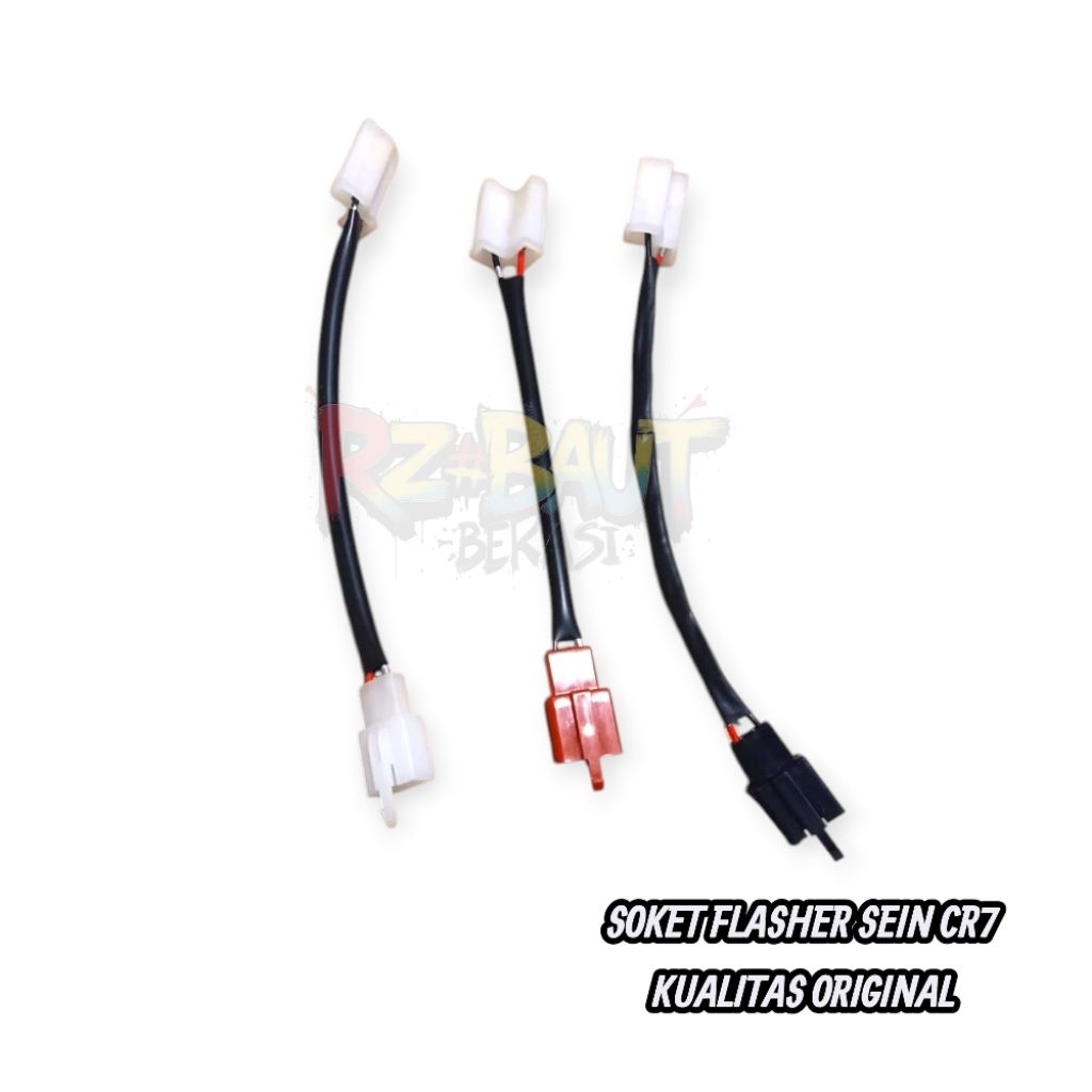 SOKET SOCKET FLASHER FLASER SEN SEIN CR7 VARIO R15 LEXI NEW AEROX NEW NMAX CBR150R CB150R XMAX