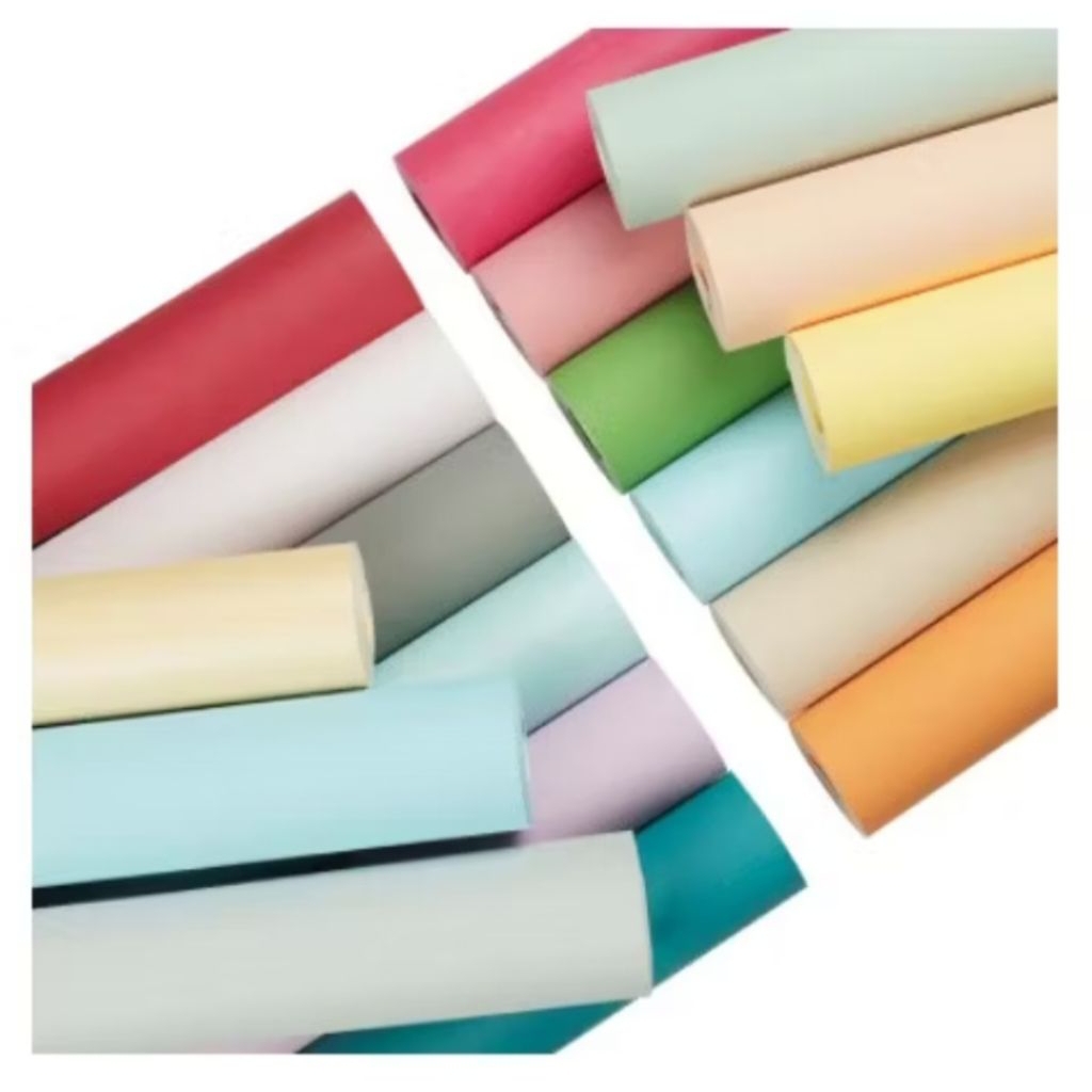 Wallpaper Dinding Polos Polos Solid Putih Polos Hijau Polos Biru Abu Pink Polos Wallpaper Kamar