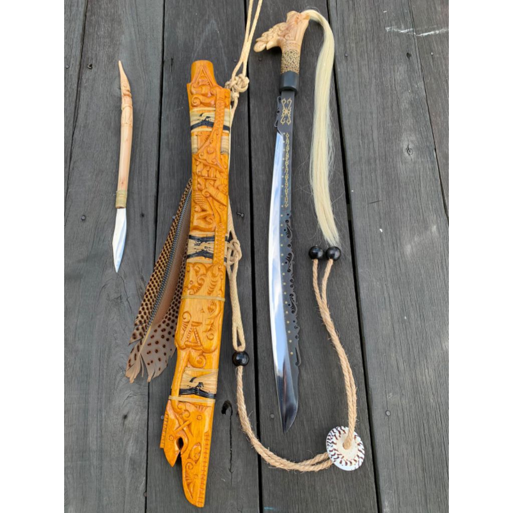 Mandau Asli Khas Dayak Kalimantan | Murah Berkualitas | Mandau | Dayak | Borneo |