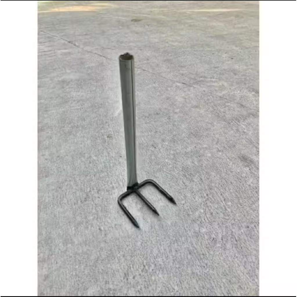 garu sampah bahan baja