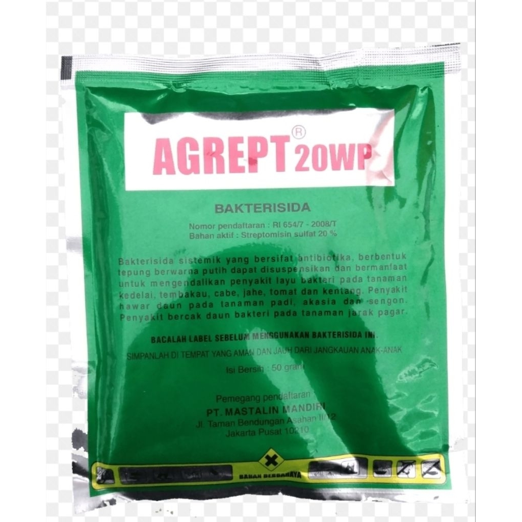 Bakterisida Agrept 50grm
