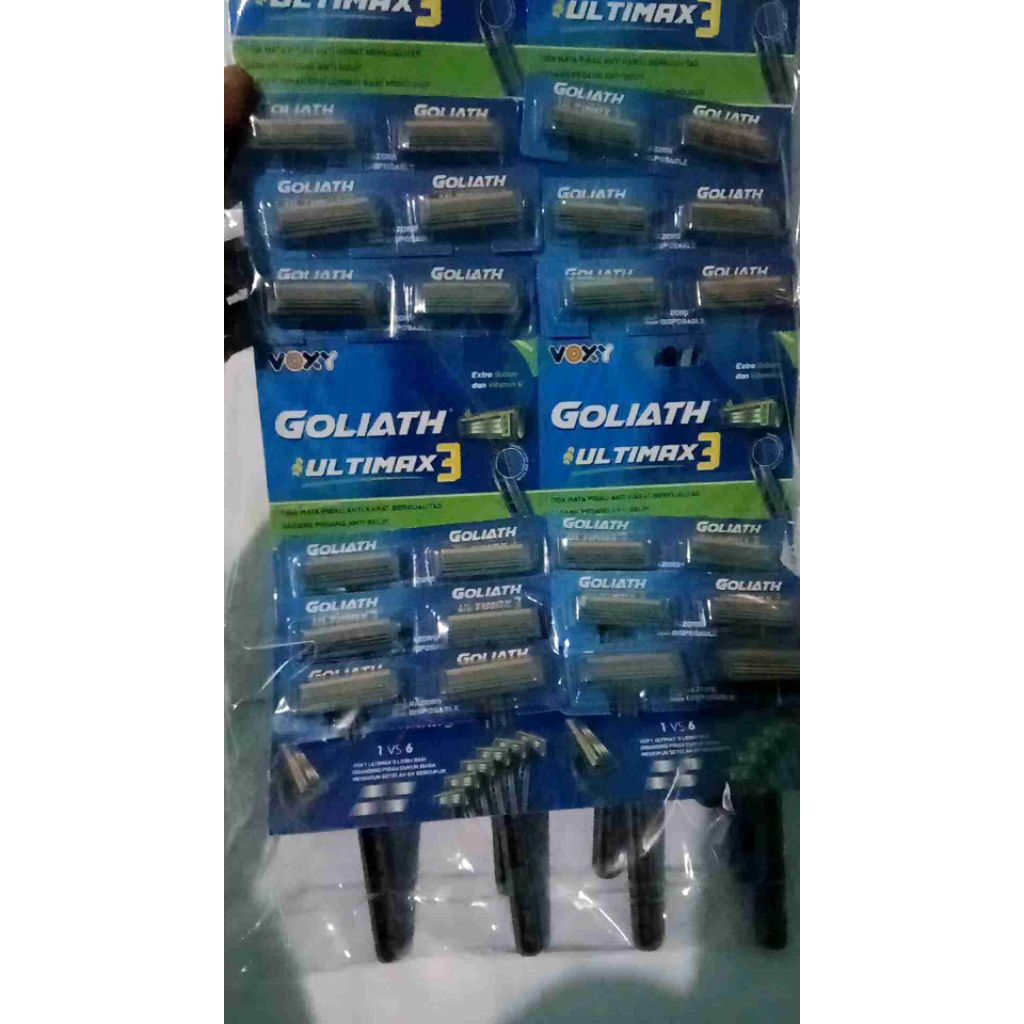 cukuran kumis dan jenggot goliath