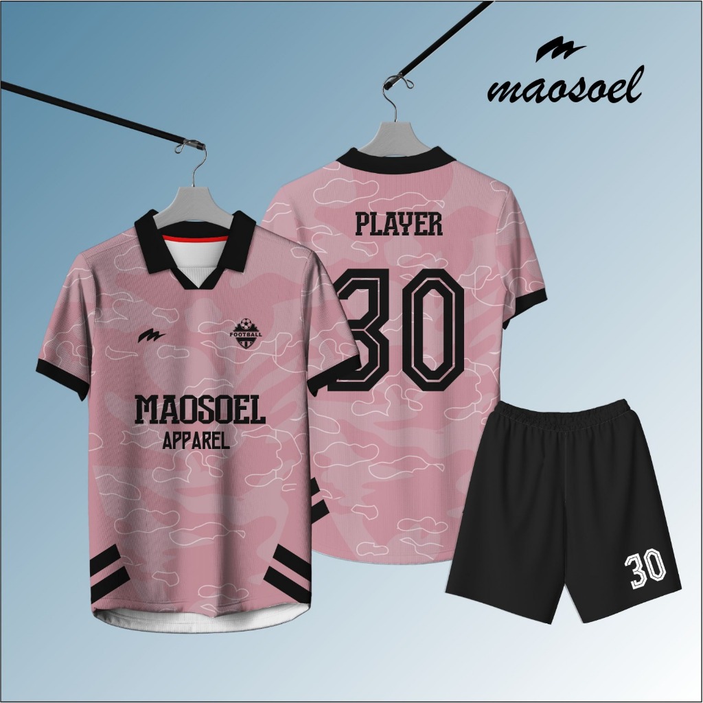 JERSEY BAJU FUTSAL SEPAKBOLA CEWEK / JERSEY CUSTOM PINK GRATIS TAMBAH NAMA SENDIRI