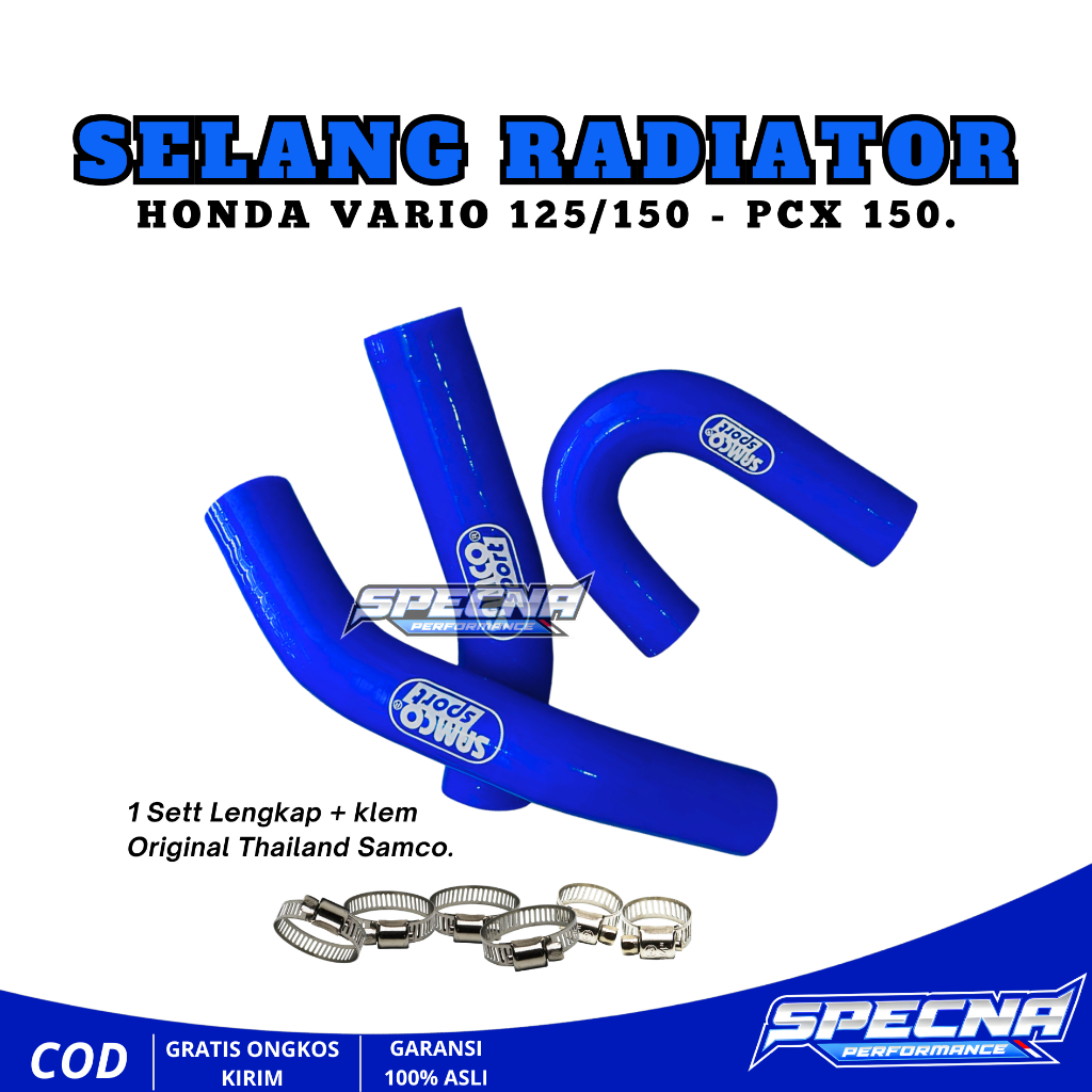 Selang Radiator Vario 125 150 Old New PCX 150 ADV Original Samco Sport Thailand
