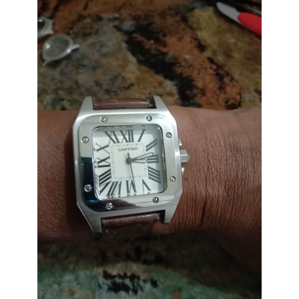 jam tangan pria cartier