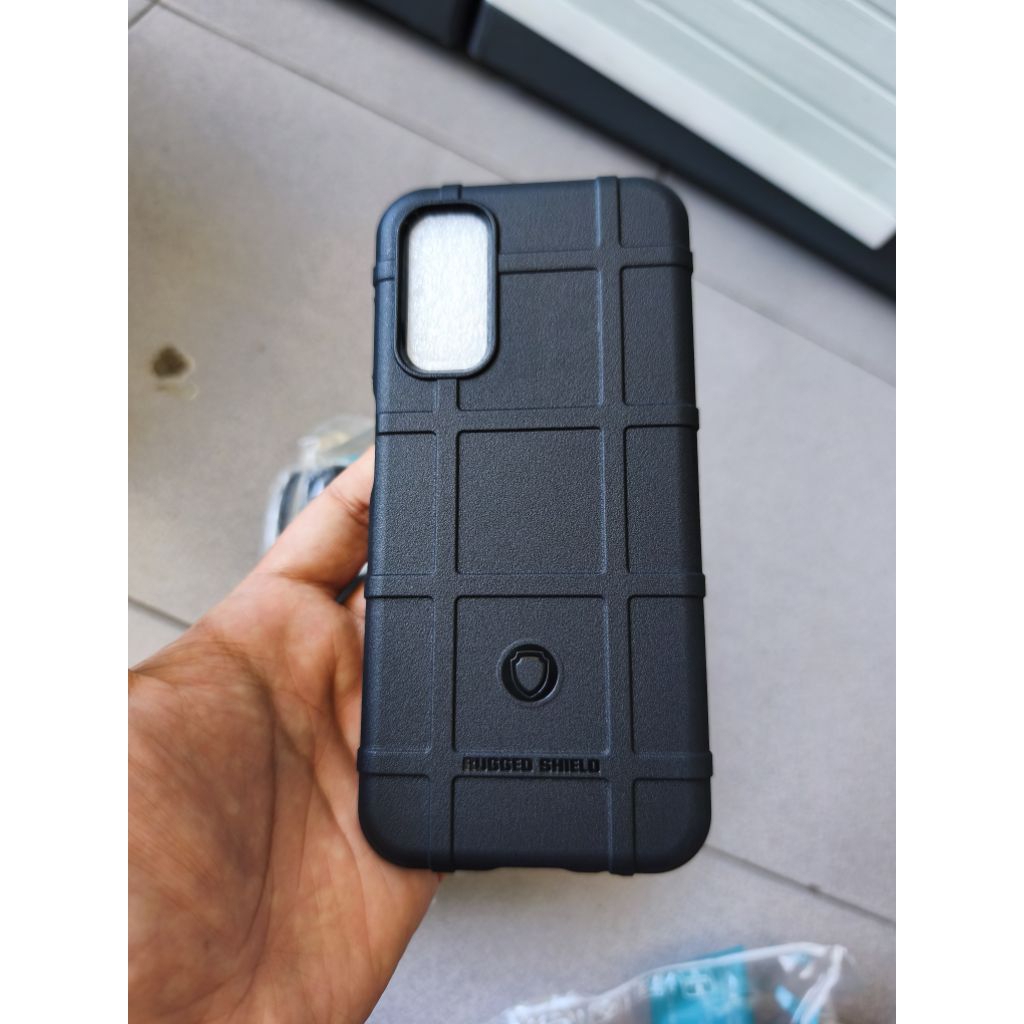 Case untuk Samsung M14 Rugged Shield Armor Silikon