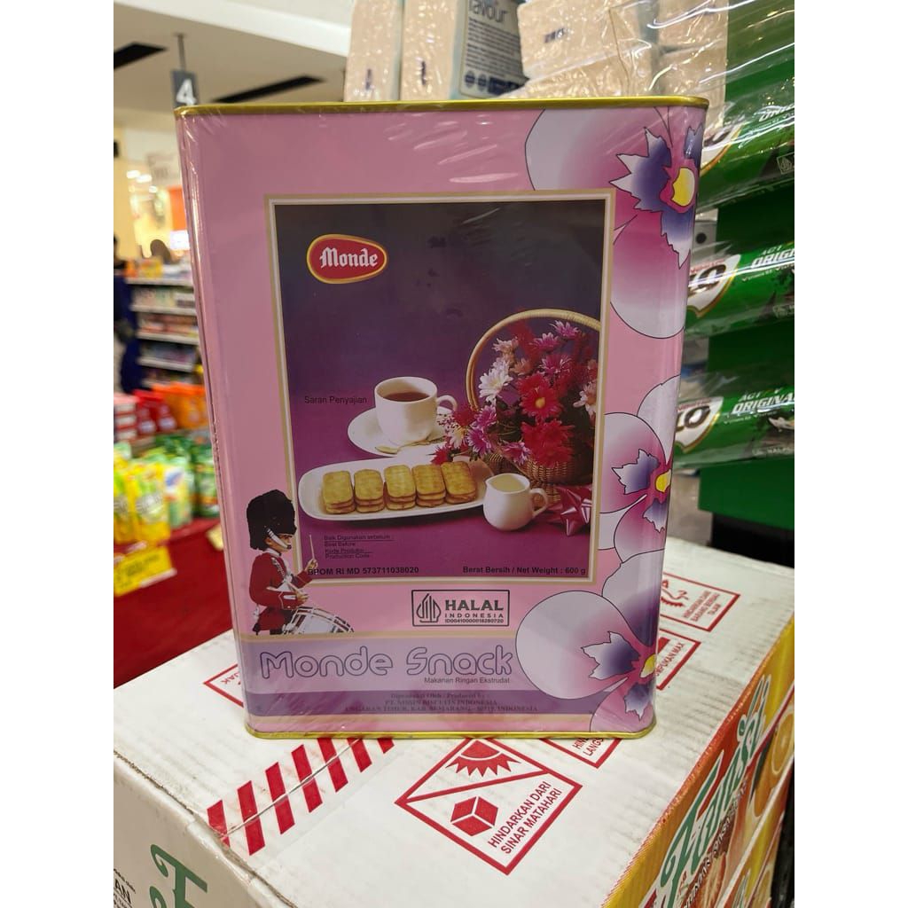 Monde Serena Snack Kaleng 600 Gram