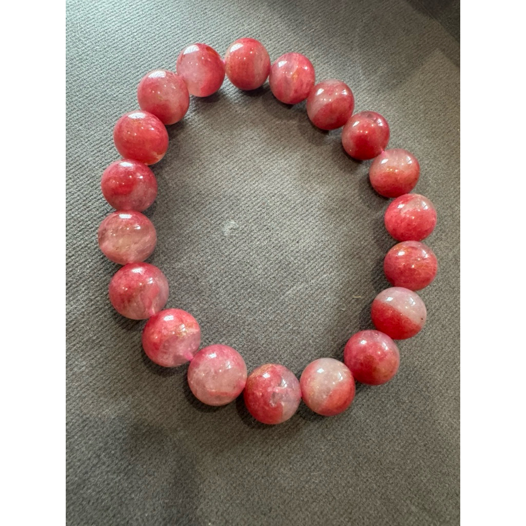 Gelang rhodonite in Quartz