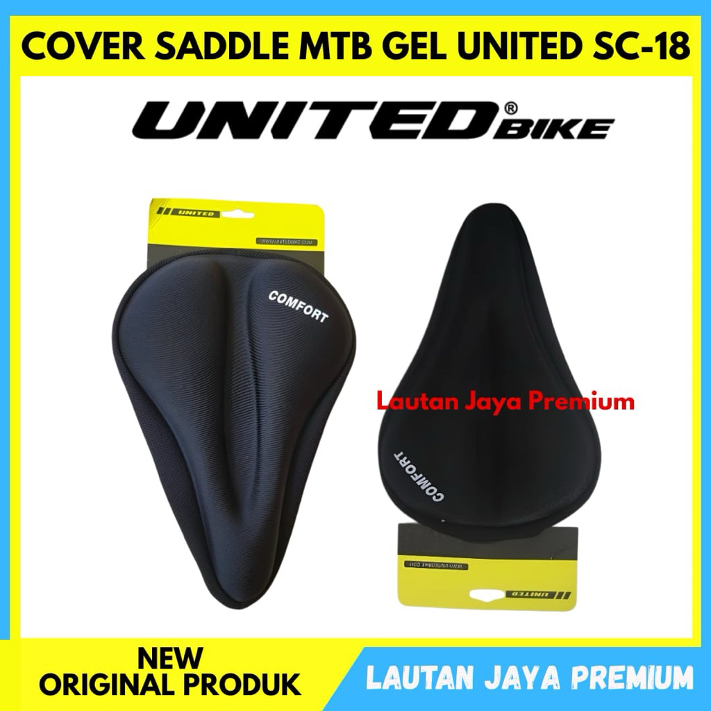 Sarung jok Sepeda United Empuk Cover saddle Sepeda United