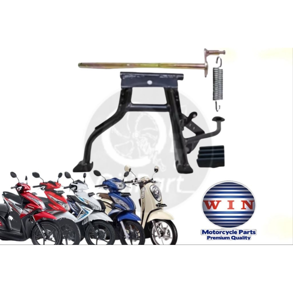 Standar 2 standart tengah motor Honda Scoopy fi Scoopy esp beat esp beat fi Vario 110 fi Vario fi Sp