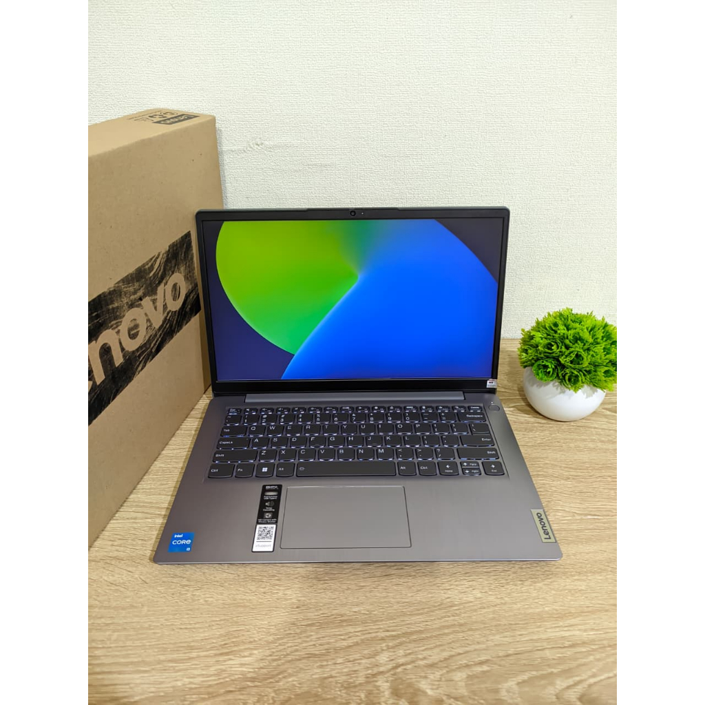 PROMO LAPTOP NEW LENOVO IDEAPAD SLIM 3i INTEL CORE I2 GEN 12 RAM 8GB SSD 256GB 14"FHD TERMURAH