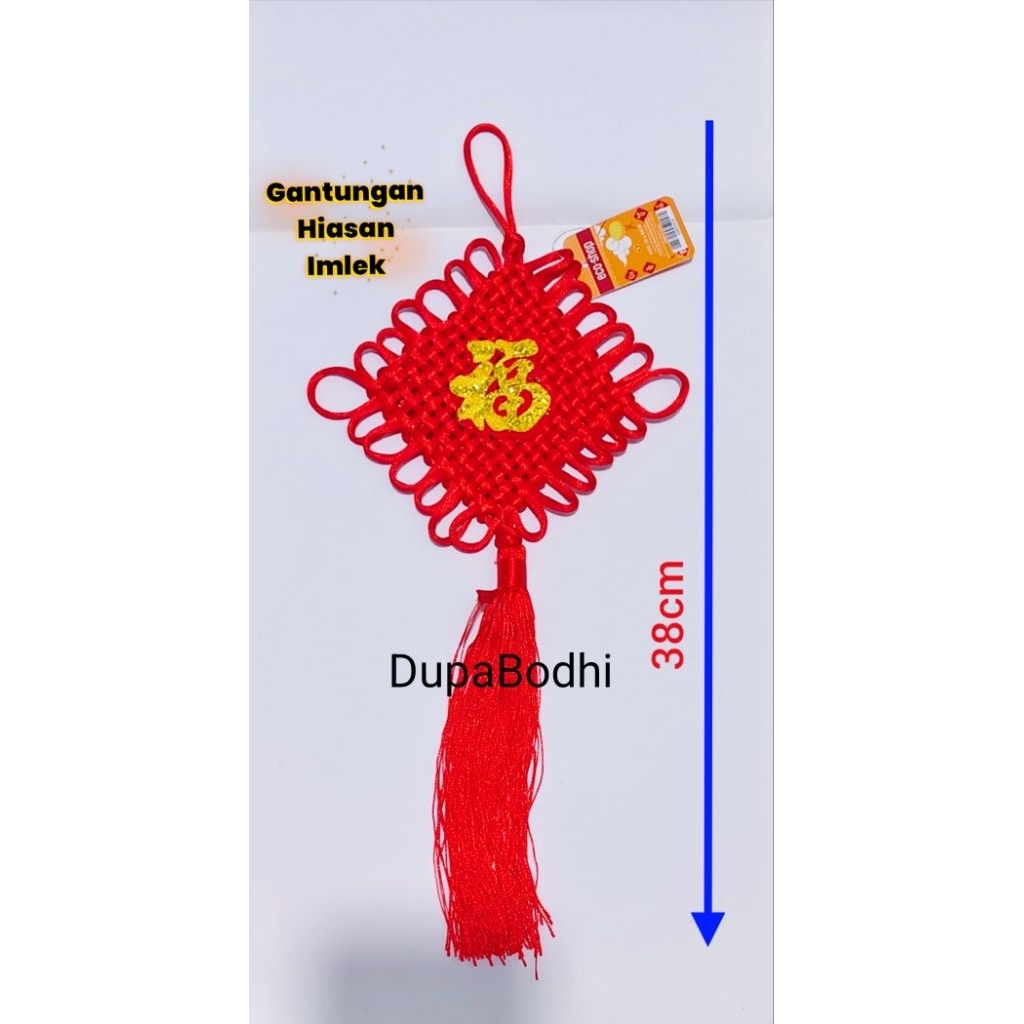hiasan imlek 2026 shio kuda / pajangan imlek netral / gantungan imlek / Imlek 2026 / dekorasi imlek 