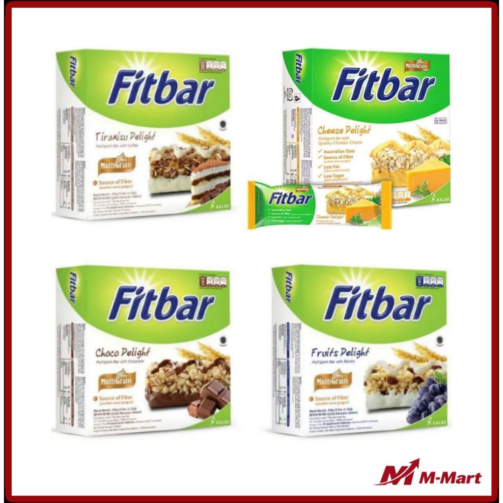 Fitbar Multigrain 1 Box 12's