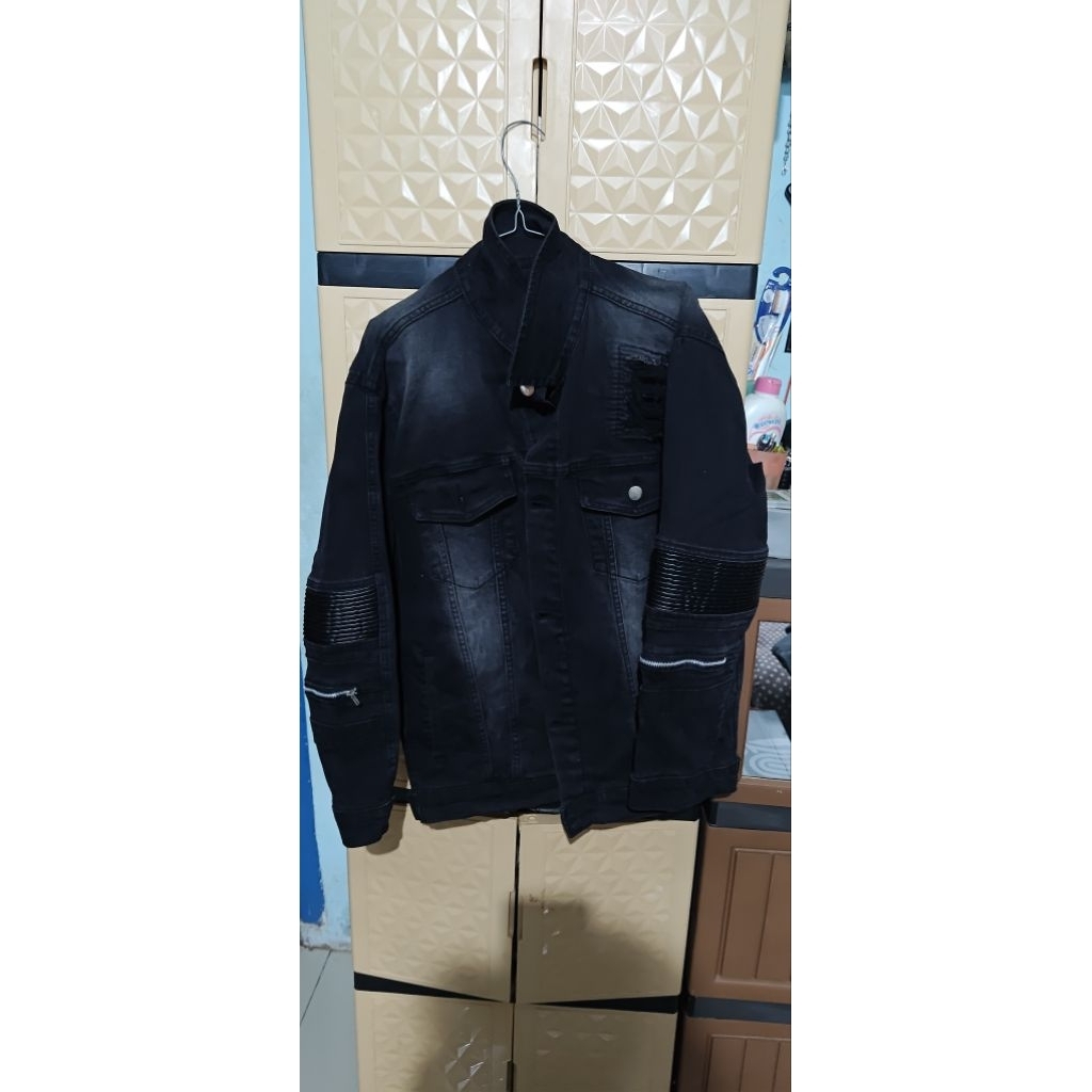 Fause Black Leather Jacket