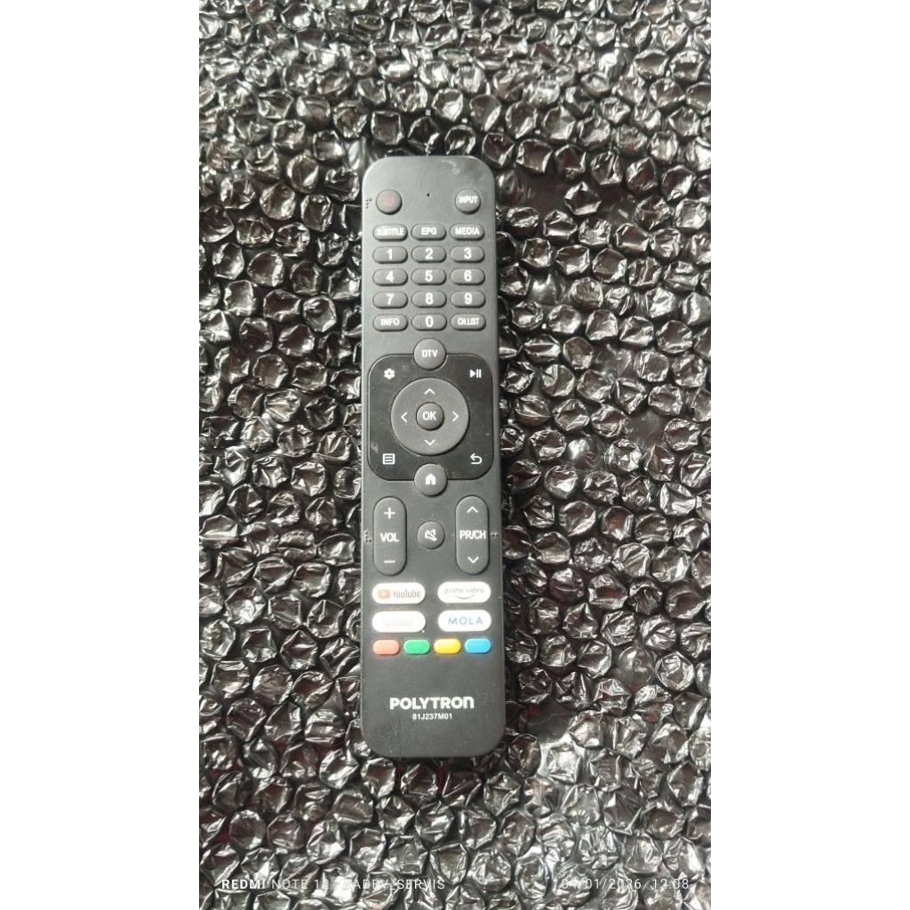 REMOT TV LED POLYTRON ORIGINAL SMART DIGITAL 24CV1869 32CV1869