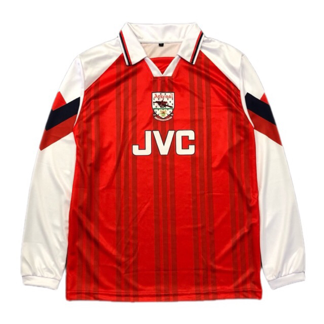 ARPO | LONGSLEEVE JERSEY VINTAGE ARSENAL JVC | JERSEY RETRO | JERSEY PRINTING | JERSEY BOLA MURAH
