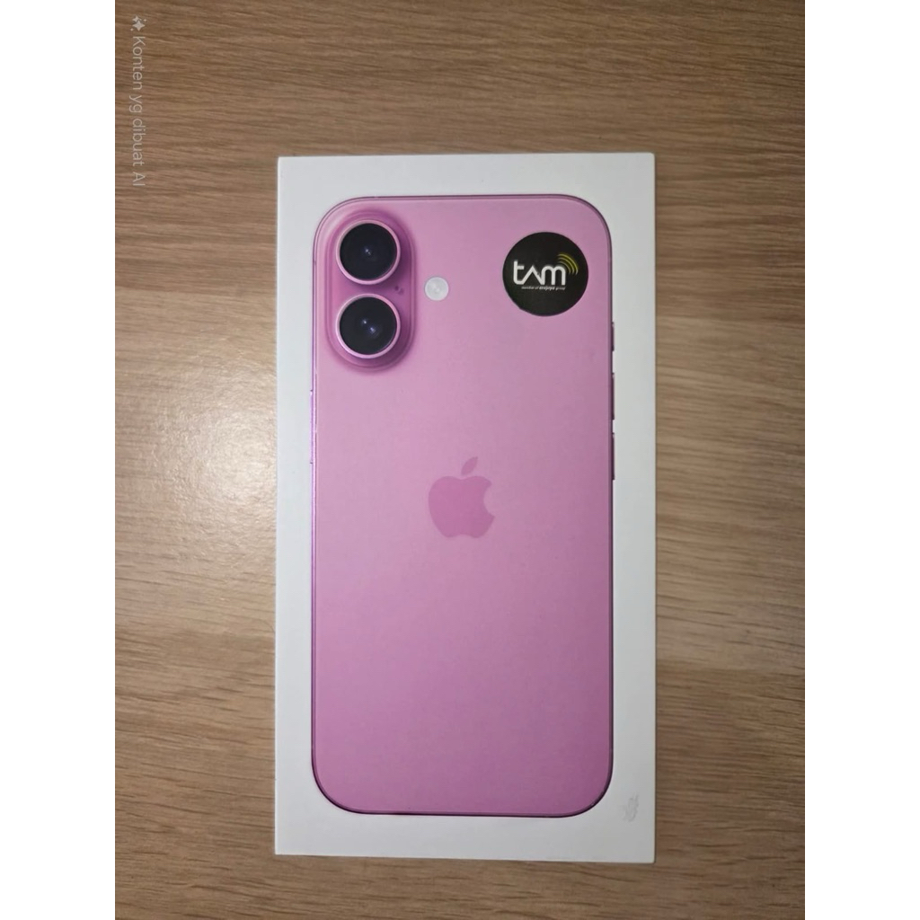 IPHONE 16 128 WARNA PINK BNIB/SEGEL