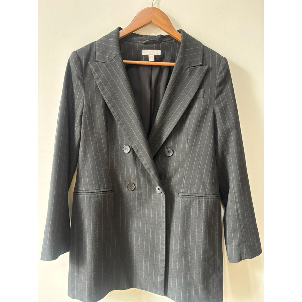 H&M Wanita Double Breasted Blazer