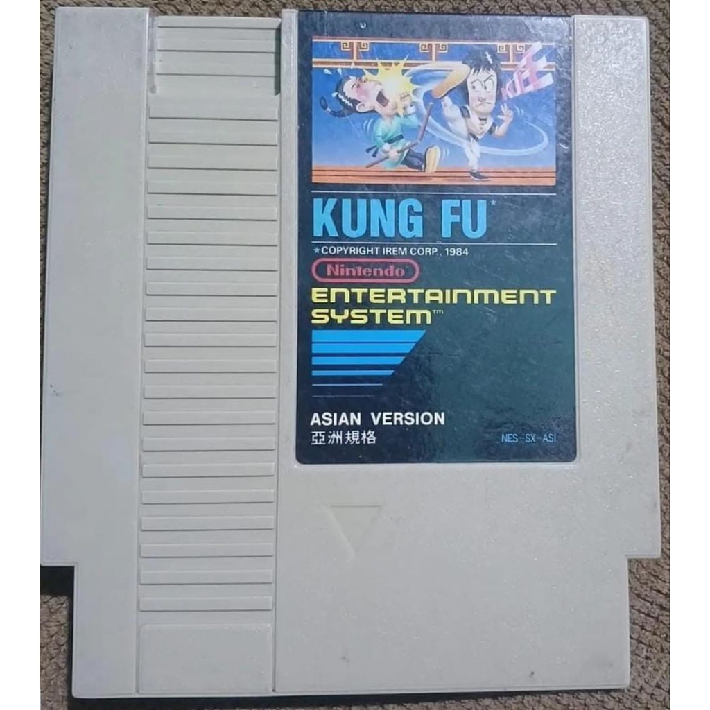 KASET NES KUNG FU ORIGINAL