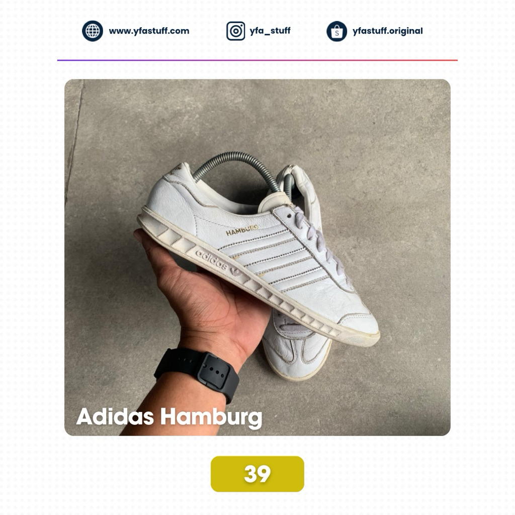 Adidas Hamburg Leather 39 Original