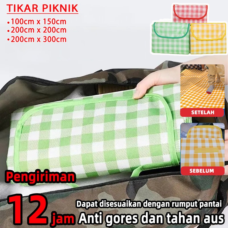 [Pengiriman cepat] tikar lipat piknik aesthetic tikar piknik aesthetic tikar lipat piknik jumbo tika