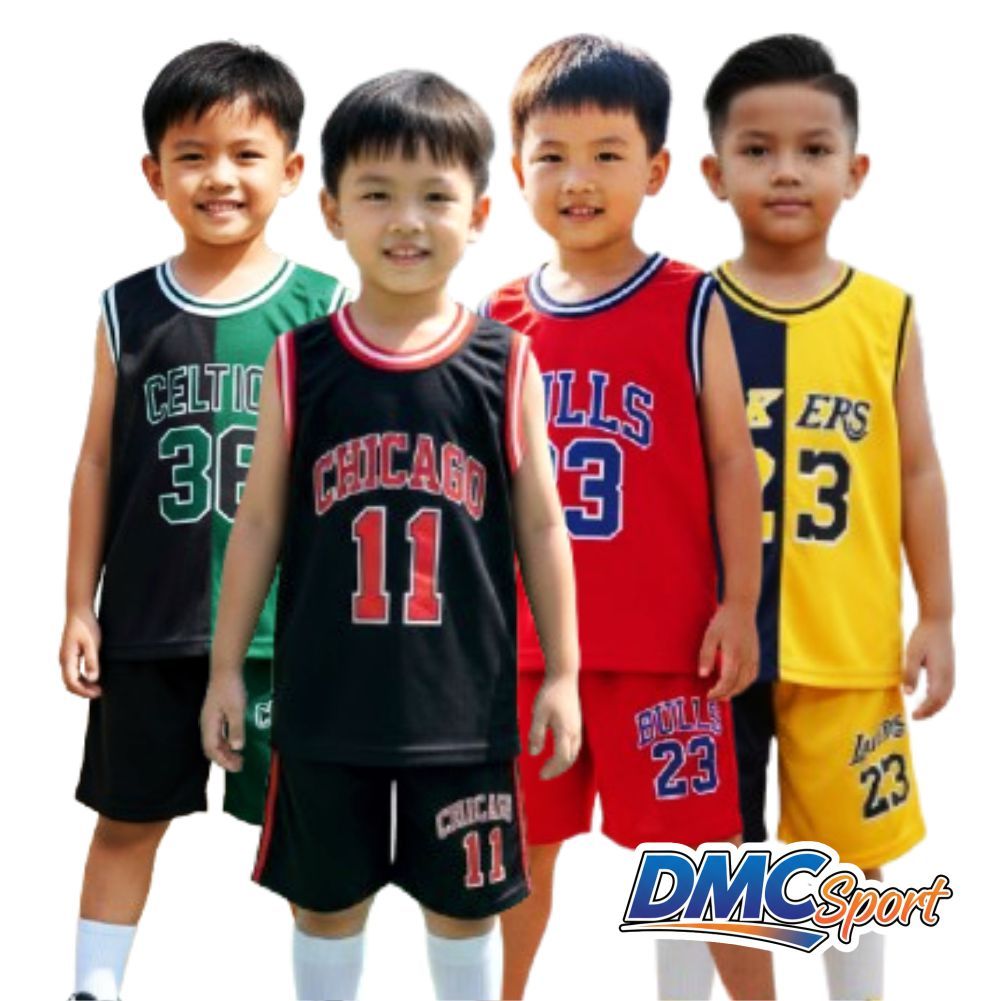 SETELAN SINGLET BASKET ANAK / SET BAJU JERSEY BASKET ANAK (SGKA-01)