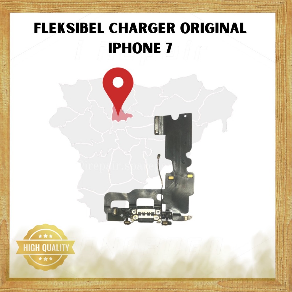 FLEXIBEL CHARGER IPHONE 7 ORIGINAL COPOTAN