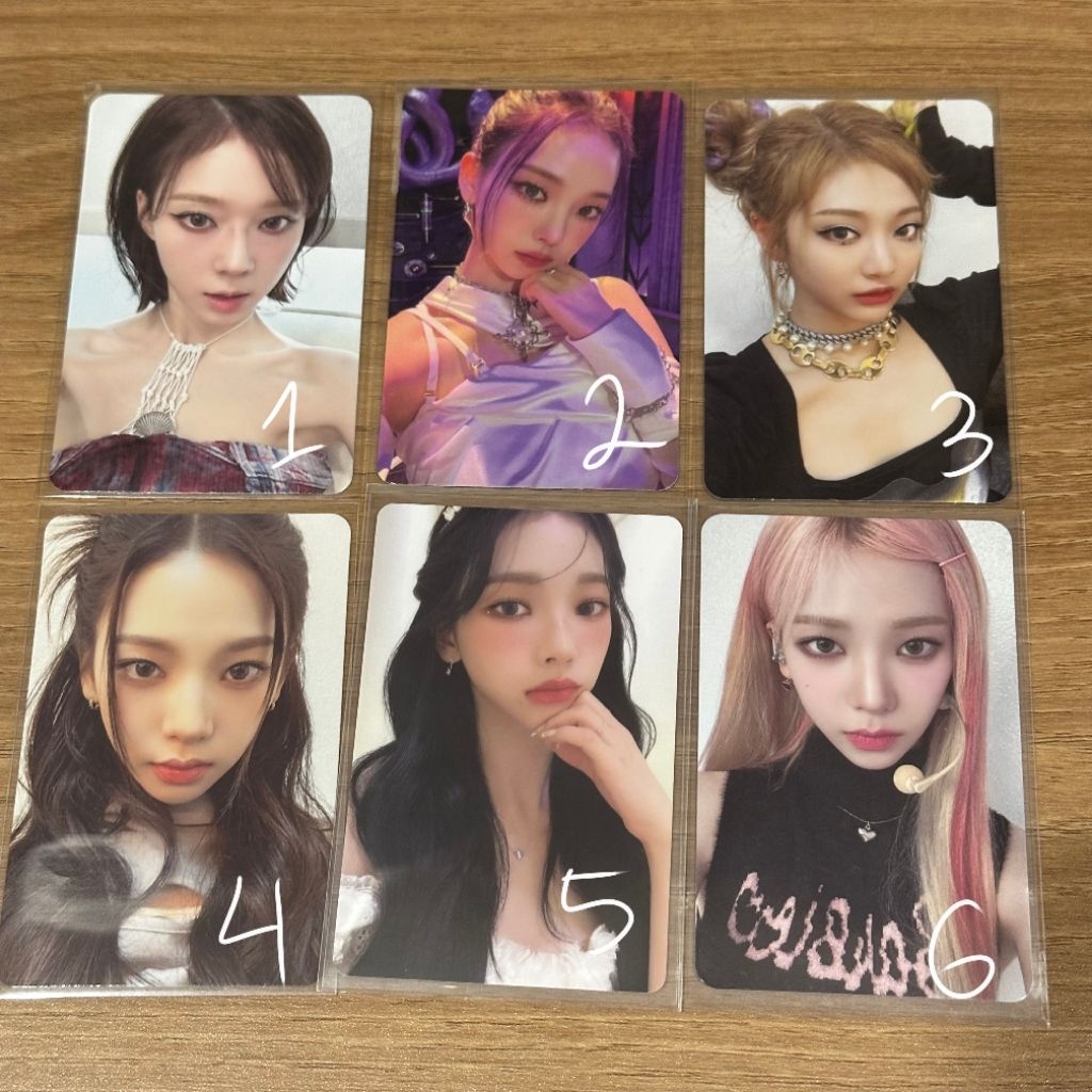 Photocard official girlgroup aespa Karina ningning winter season greeting girls trading card tc
