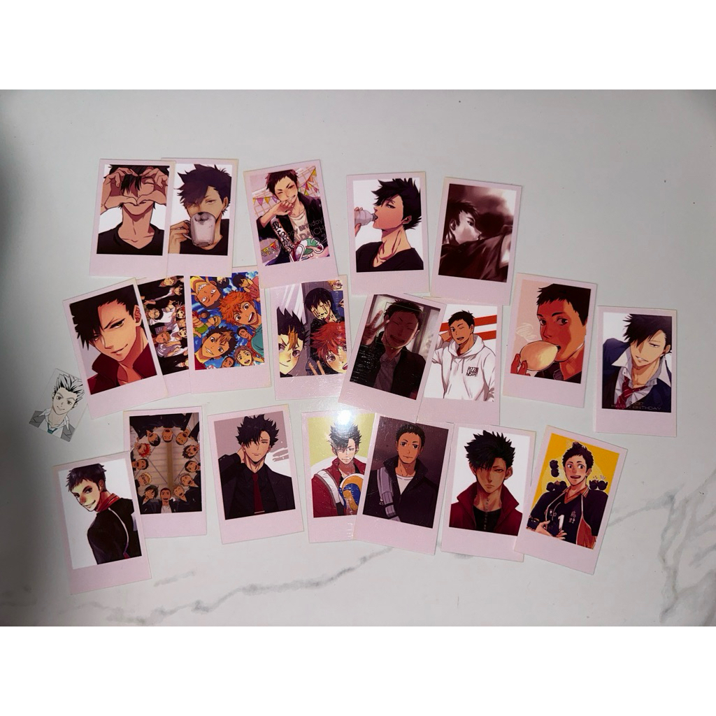 Polaroid Unofficial Haikyuu Daichi Kuroo