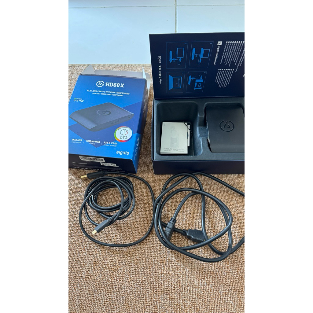 Second Elgato HD60X / HD 60 X 4K Game Capture Card FREE SPEAKER