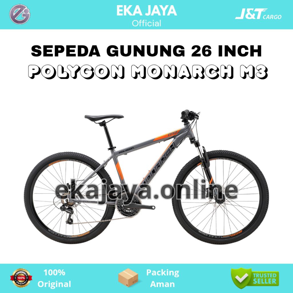 Sepeda Gunung MTB 26 Inch POLYGON MONARCH M3