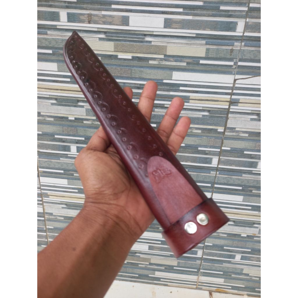 Sarung Pisau  Kulit / Serangka Pisau Kulit Asli