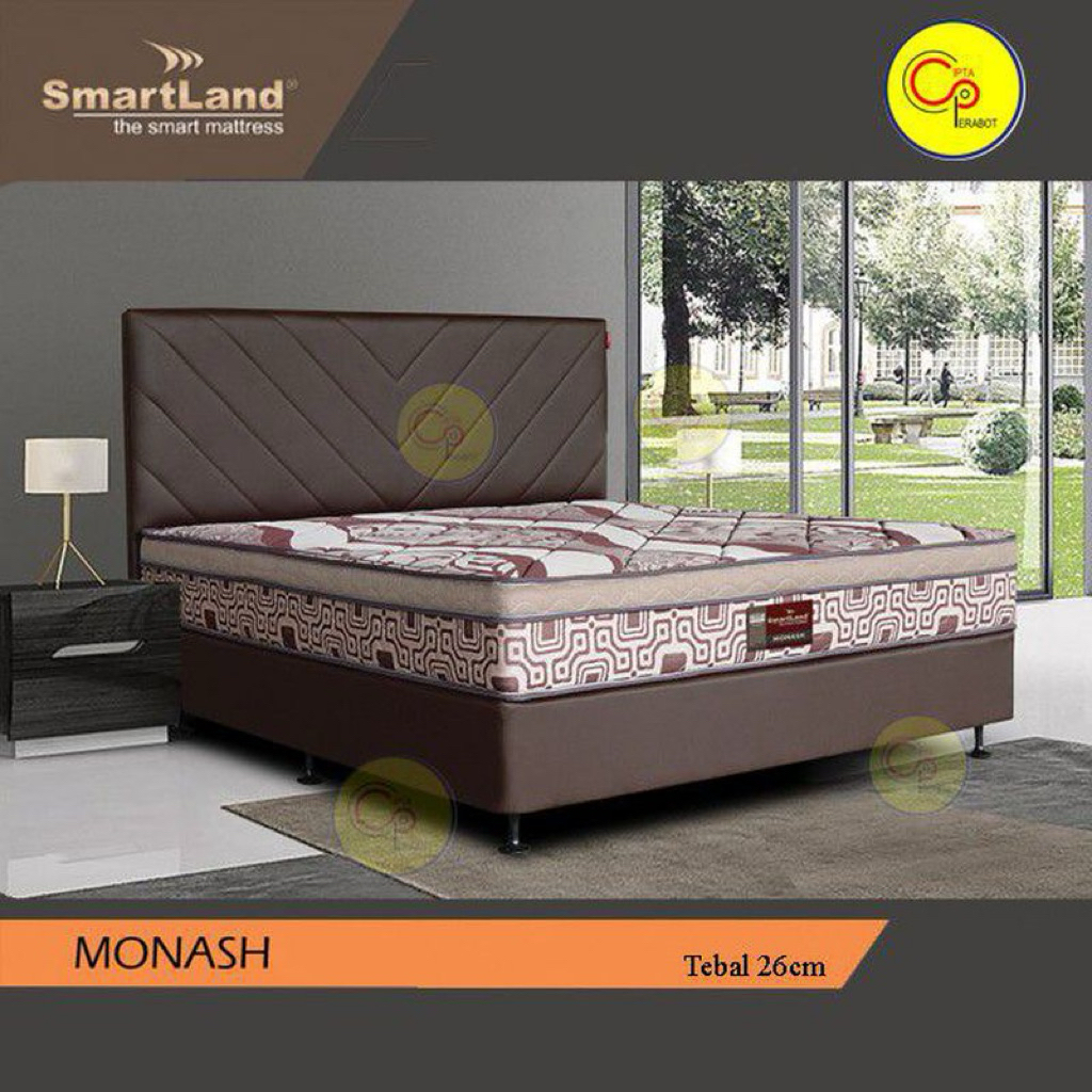 SPRINGBED SMARTLAND MAGNUM | TEBAL MATRAS 26 CM | UKURAN 160/180x200 CM