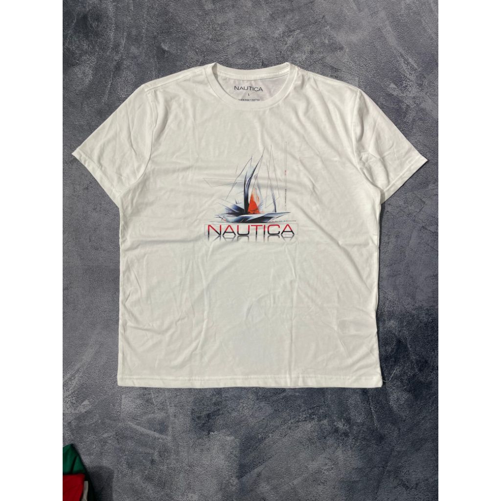 T-SHIRT NAUTICA PUTIH