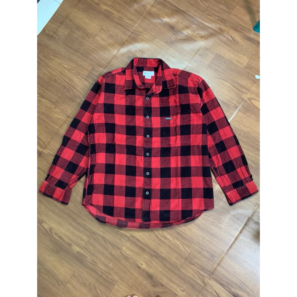 KEMEJA FLANNEL POCKET CONVERSE | SECOND ORIGINAL