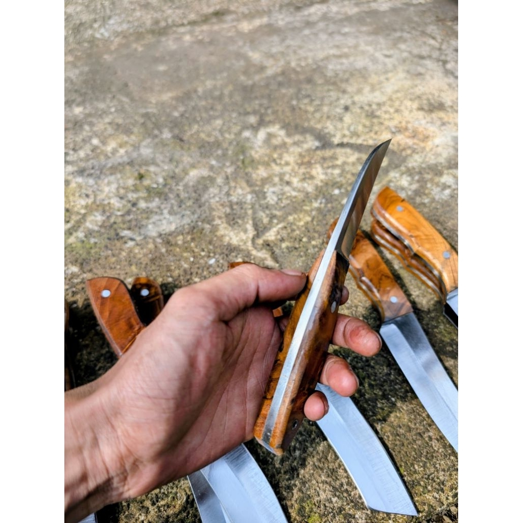 pisau grafting fulltang baja d2