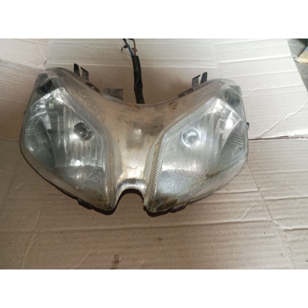 reflektor lampu depan vario 110 old  fulset ori copotan