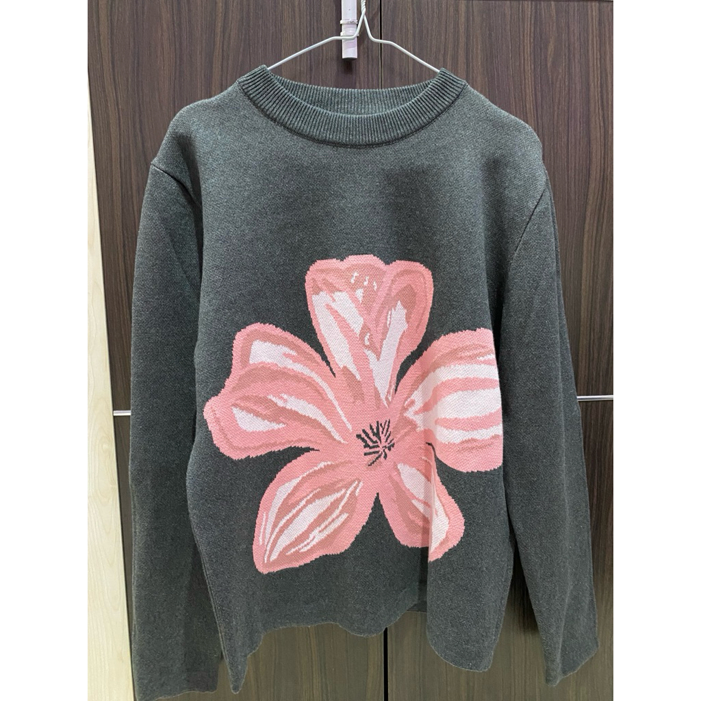 sweater bwbyaz claire knit dusty grey