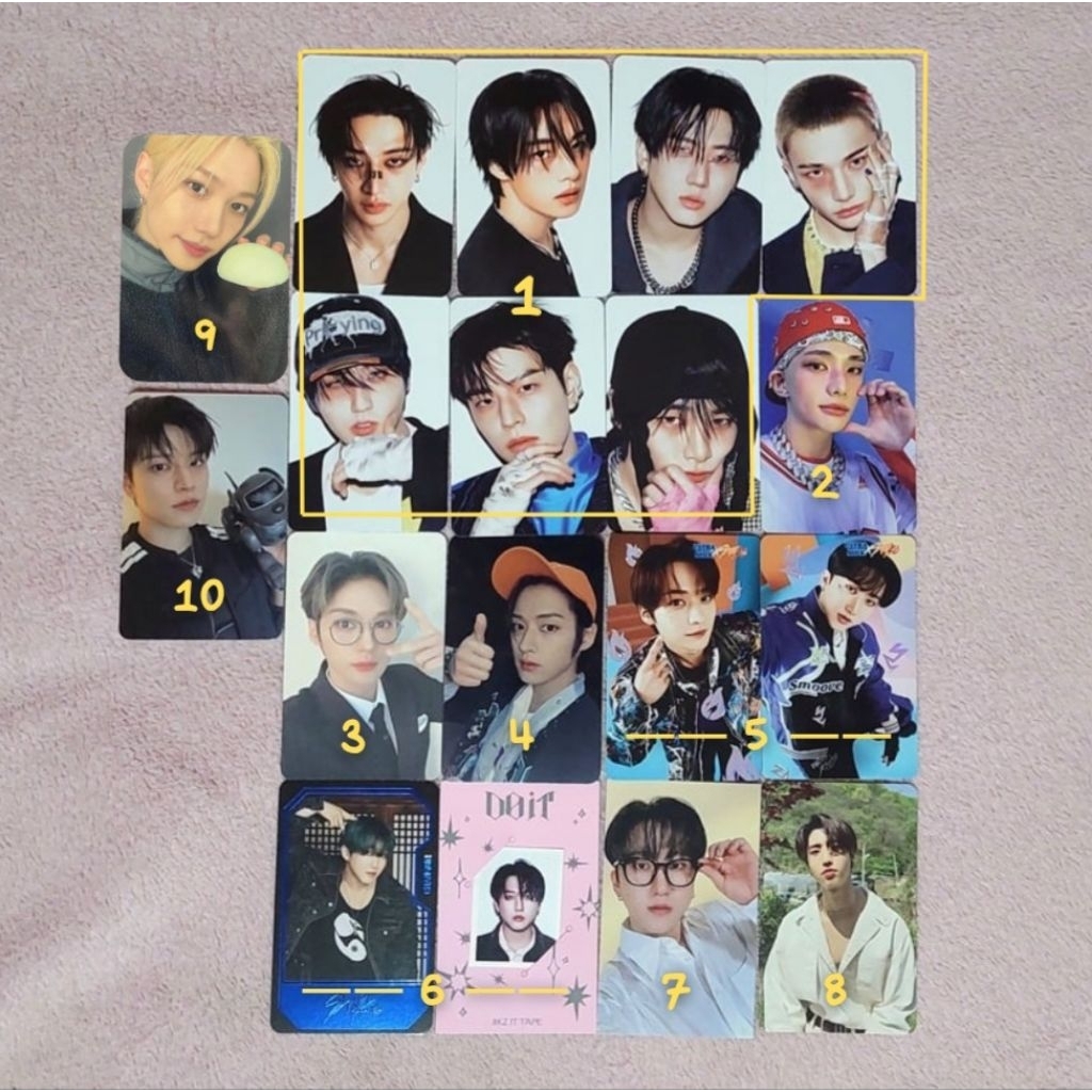 [CLEARANCE SALE] STRAY KIDS OFFICIAL PHOTOCARD KARMA DO IT PRELISTENING SKZOO COMPACT KARMA TARGET M