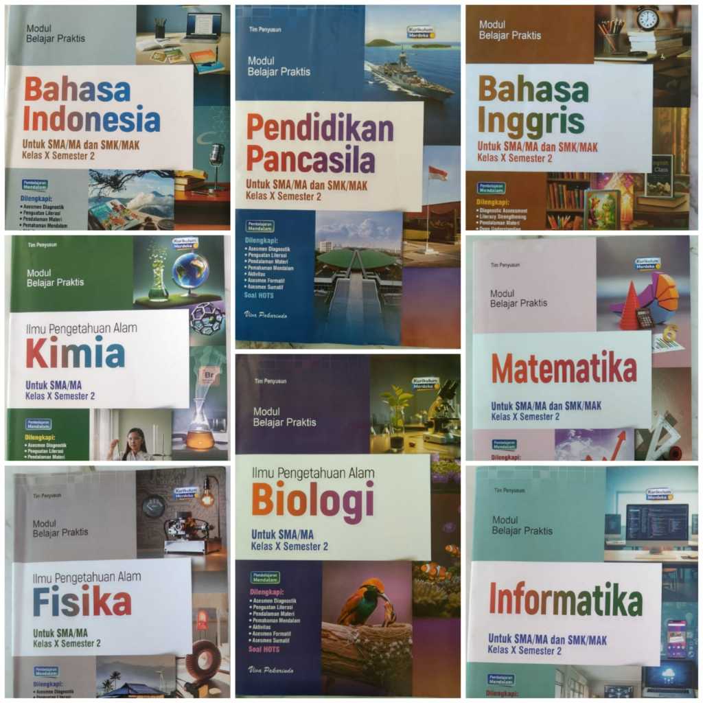 LKS VIVA PAKARINDO SMA/MA KELAS 10/X Kurikulum Merdeka Semester II (2026)