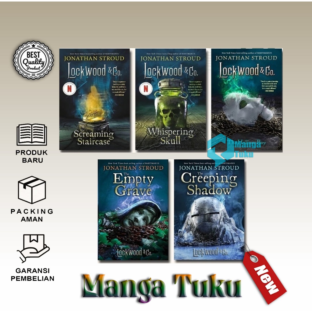 Lockwood & Co. (5 Book Series) by Jonathan Stroud