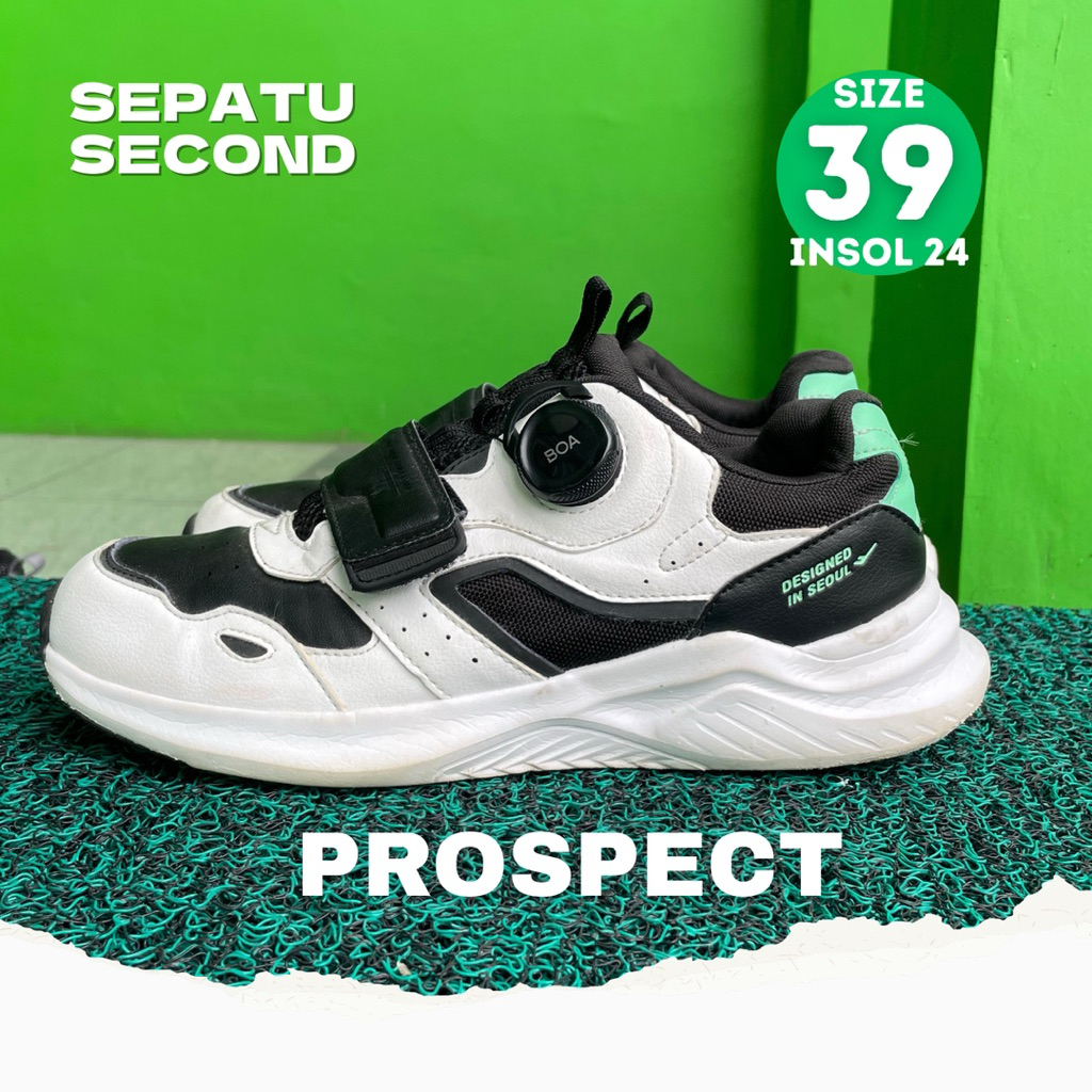 RUNNING PROSPECT BOA SYSTEM SISZE 39 insol 24 ( SECOND ORIGINAL )