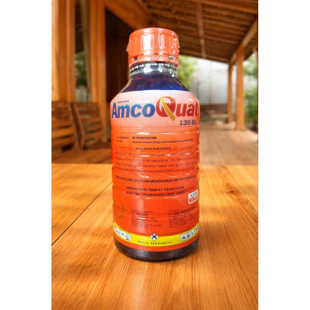 Hebisida AMCOQUAT 135SL 1liter pembasmi rumput liar