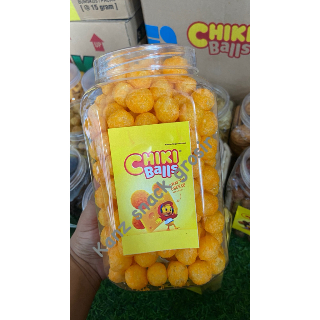 Chikiball Coklat Kemasan Toples Chikiball Coklat Toples Chikiball Keju Kemasan Toples Chikiball Keju