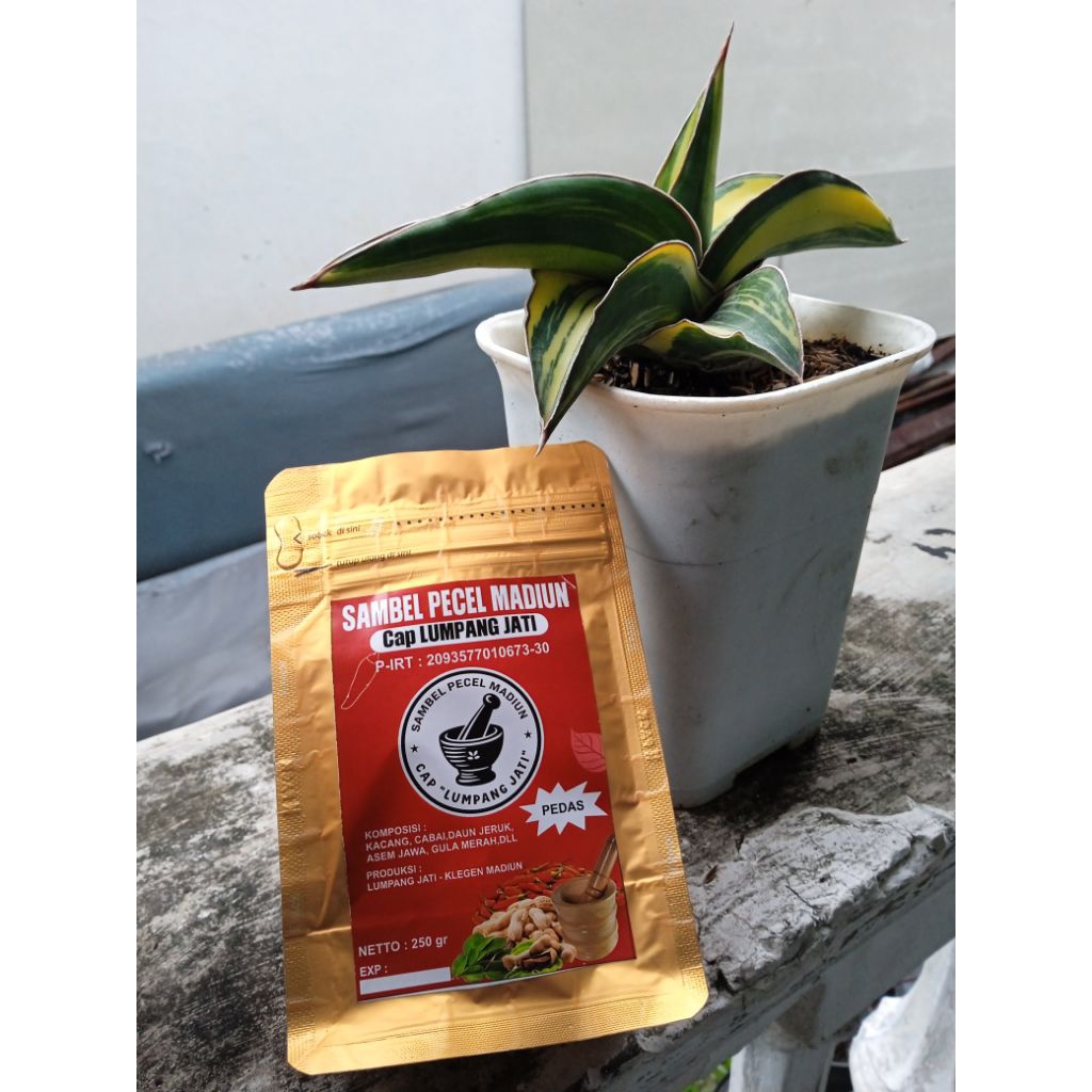 Sambel Pecel Madiun Cap Lumpang Jati