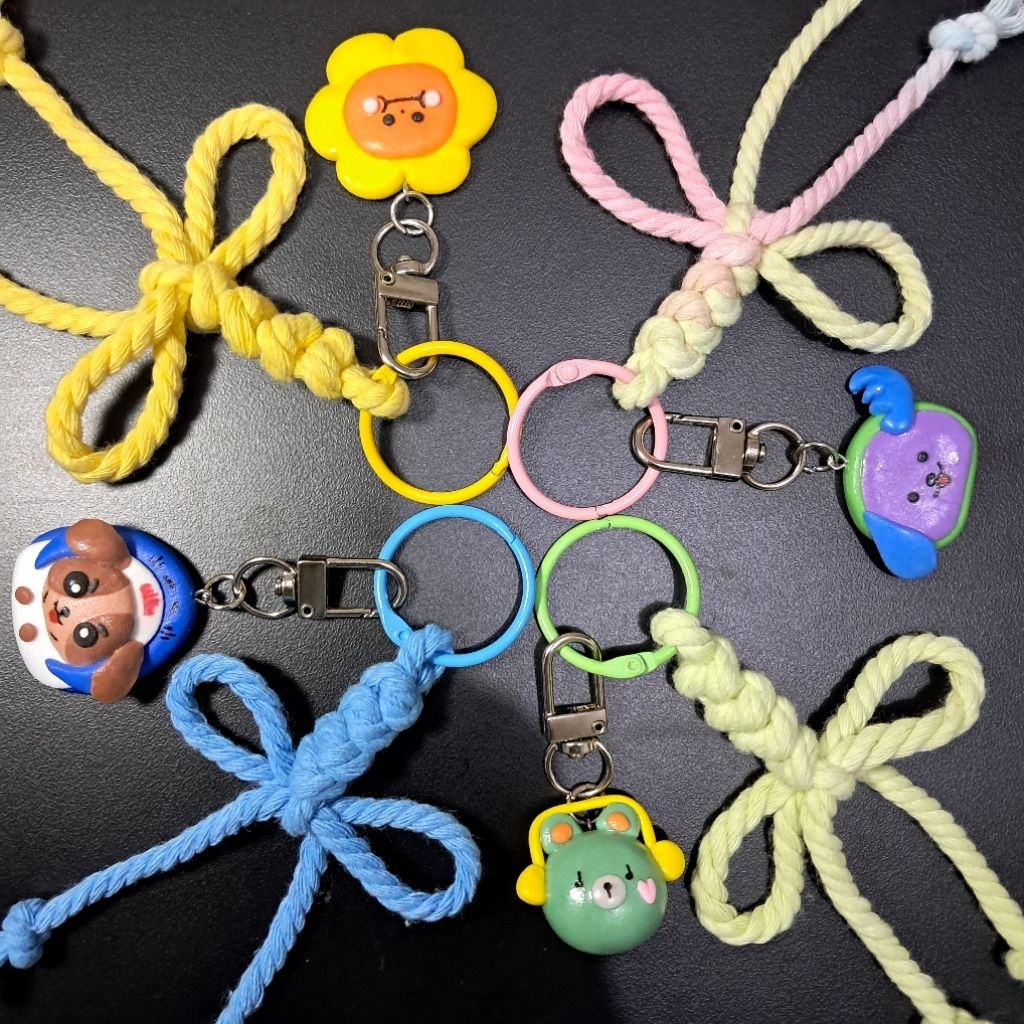 GMMTV Mascot Clay Bag Charm | Handmade | namei.shop