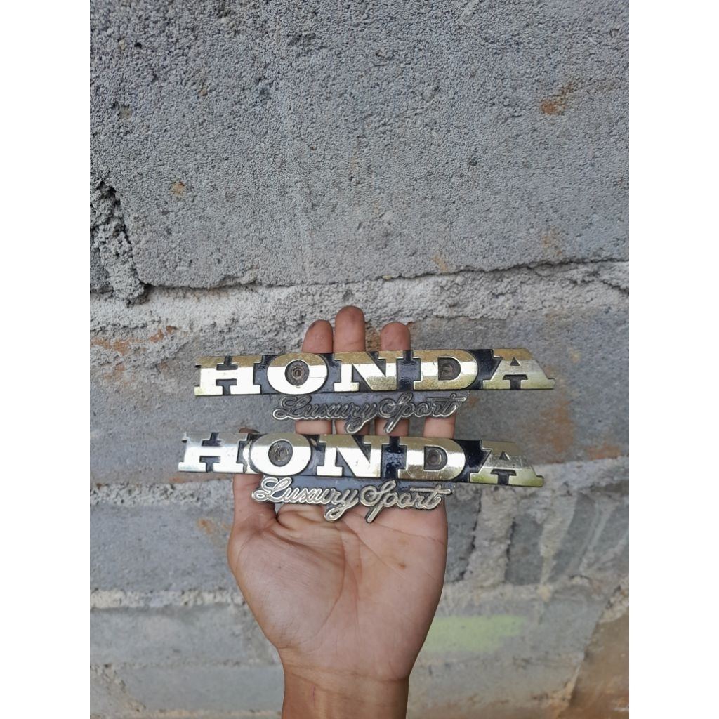 Emblem tengki honda gl pro gl neotech original