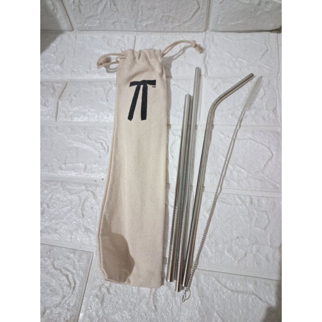 set komplit lengkap sedotan dan pembersih original kfc kentucky fried chicken