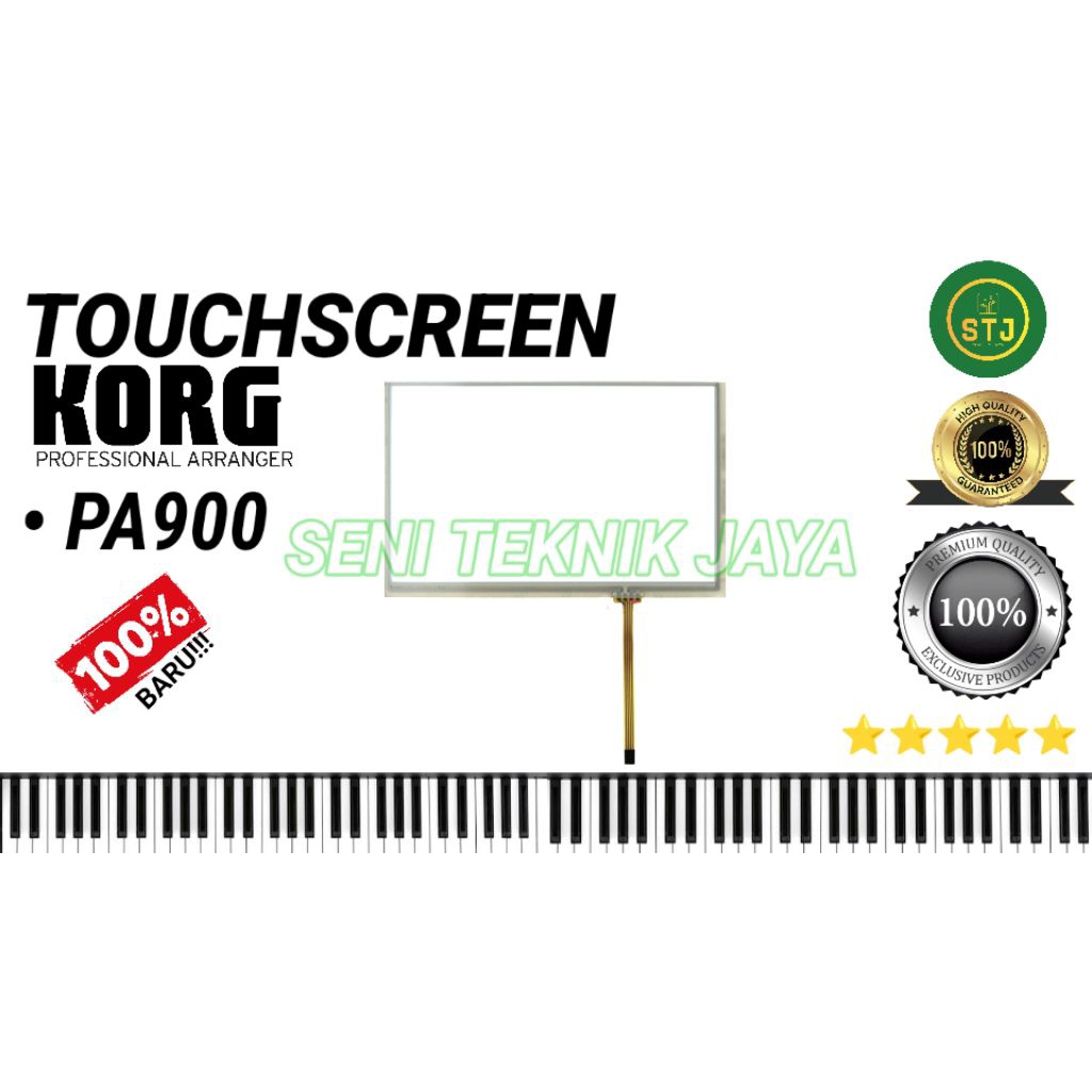 TOUCHSCREEN KORG PA900 KUALITAS SENTUH RESPONSIF PA900